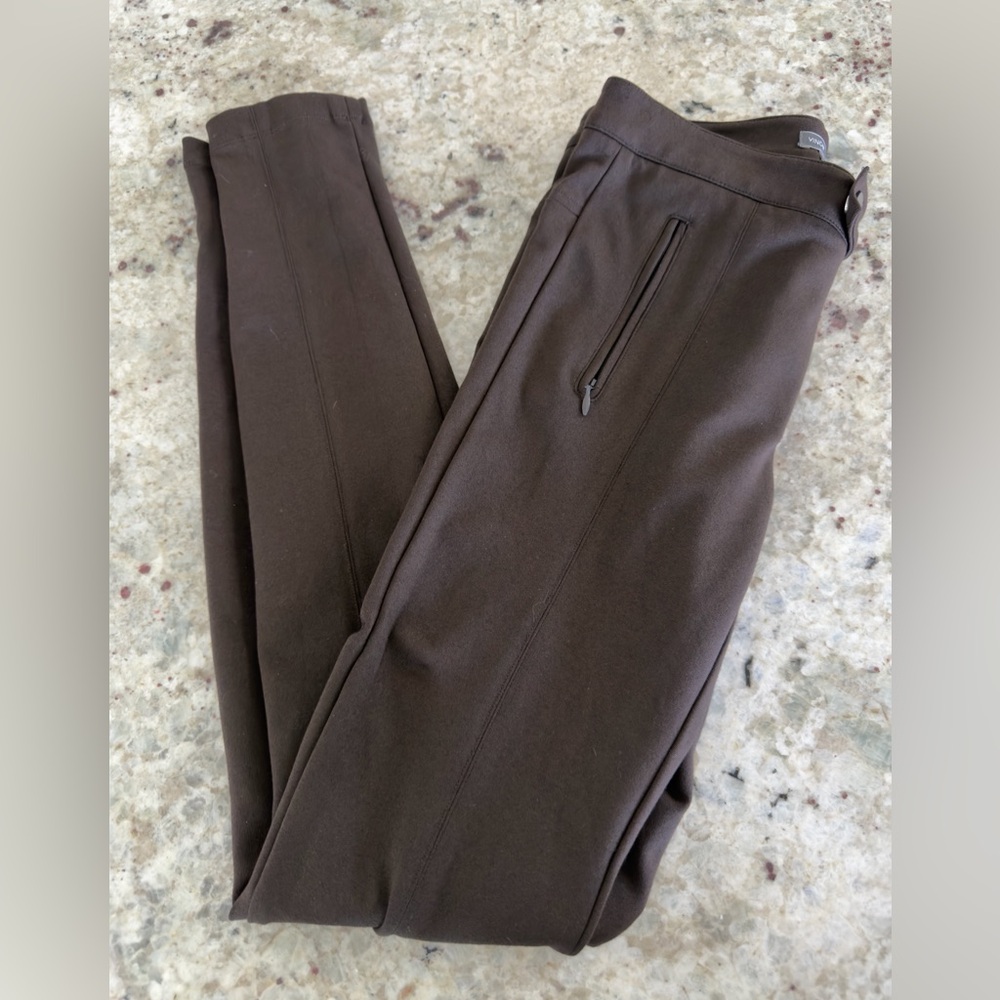 Vince Brown Stretch Pants – Size 4‎